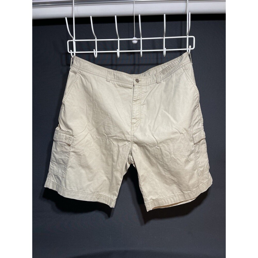Savane Men’s Cargo Shorts Khaki Tan Size 40 N3